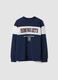 Blue pure cotton crew-neck Harry Potter print T-shirt for boys_3