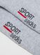 Grey Cotton Blend Sports Socks Set_2