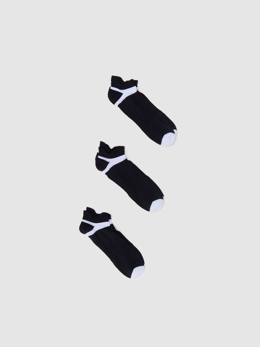 Three-pair pack stretch sneaker liners_0