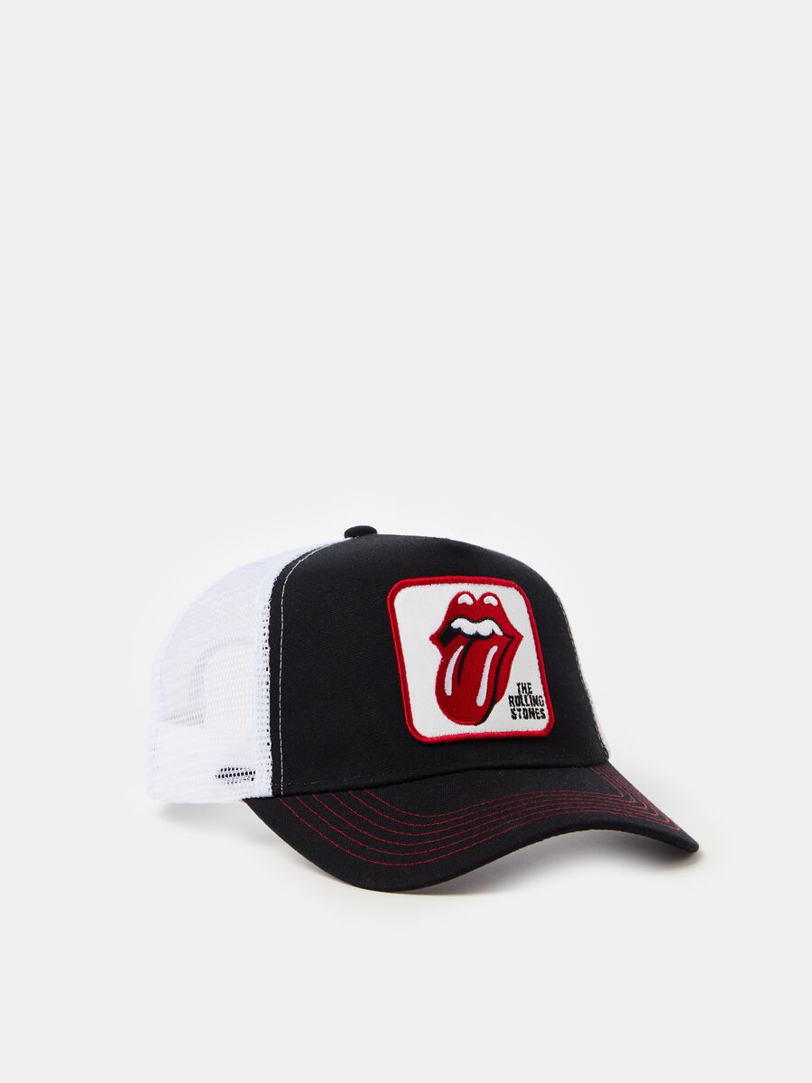 Cappello da baseball in mesh Rolling Stones_0