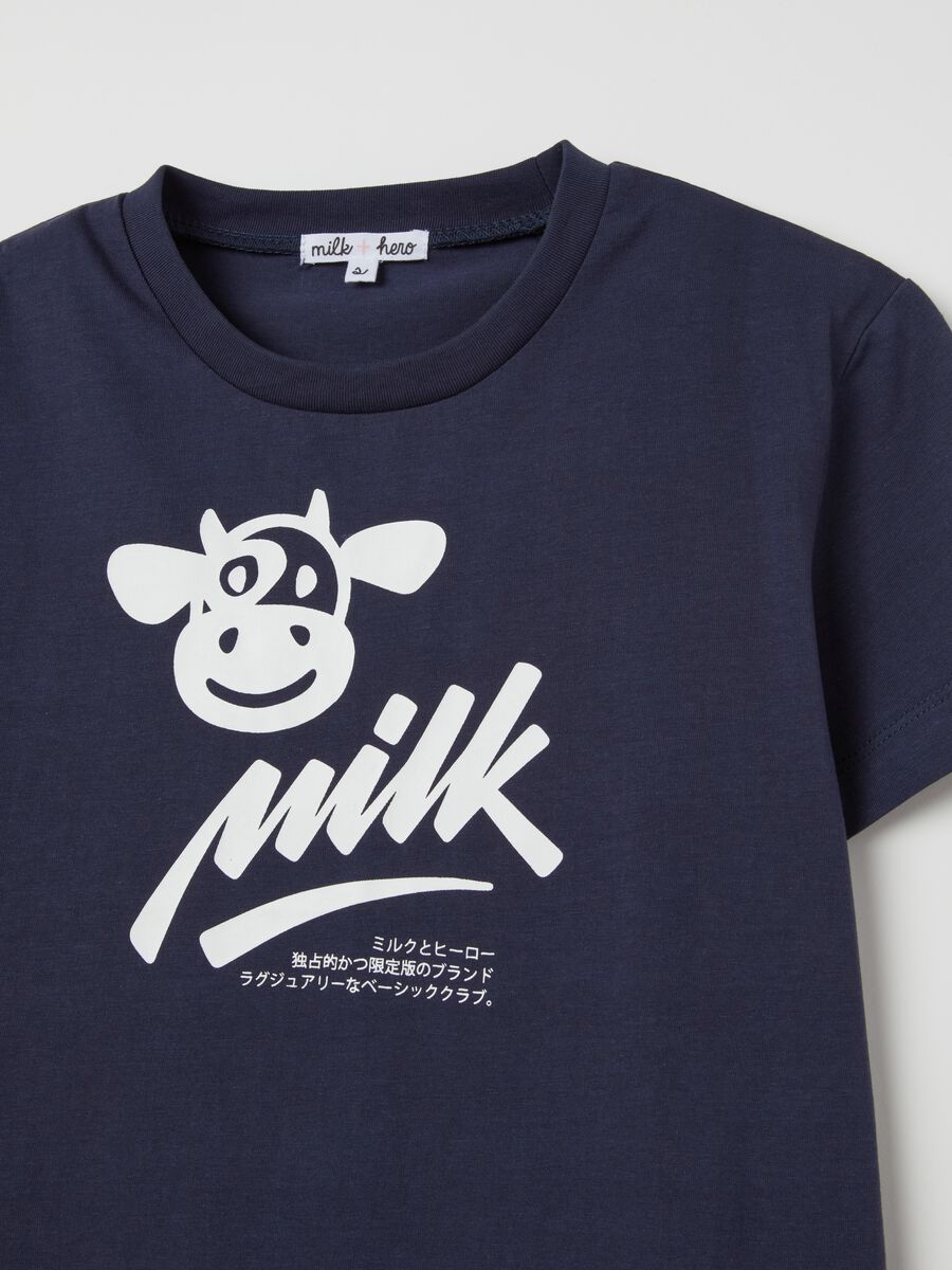 Cotton T-shirt with print_5