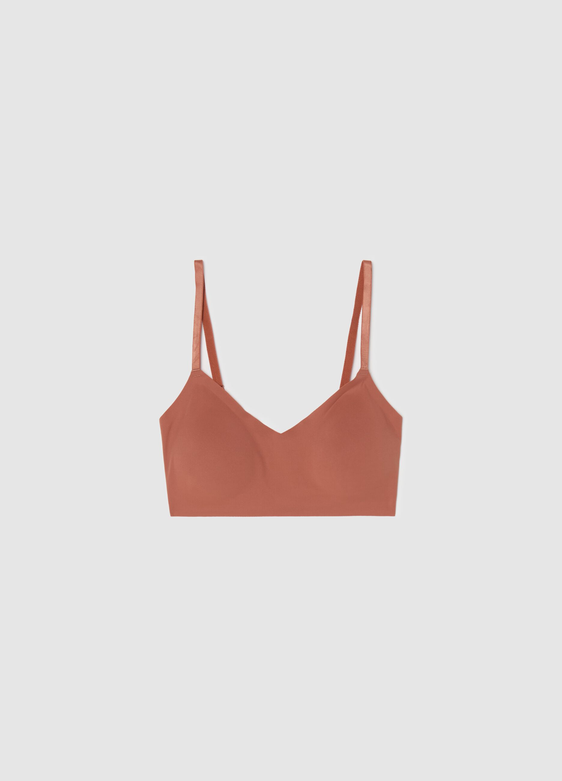 Reggiseno Bralette in microfibra stretch