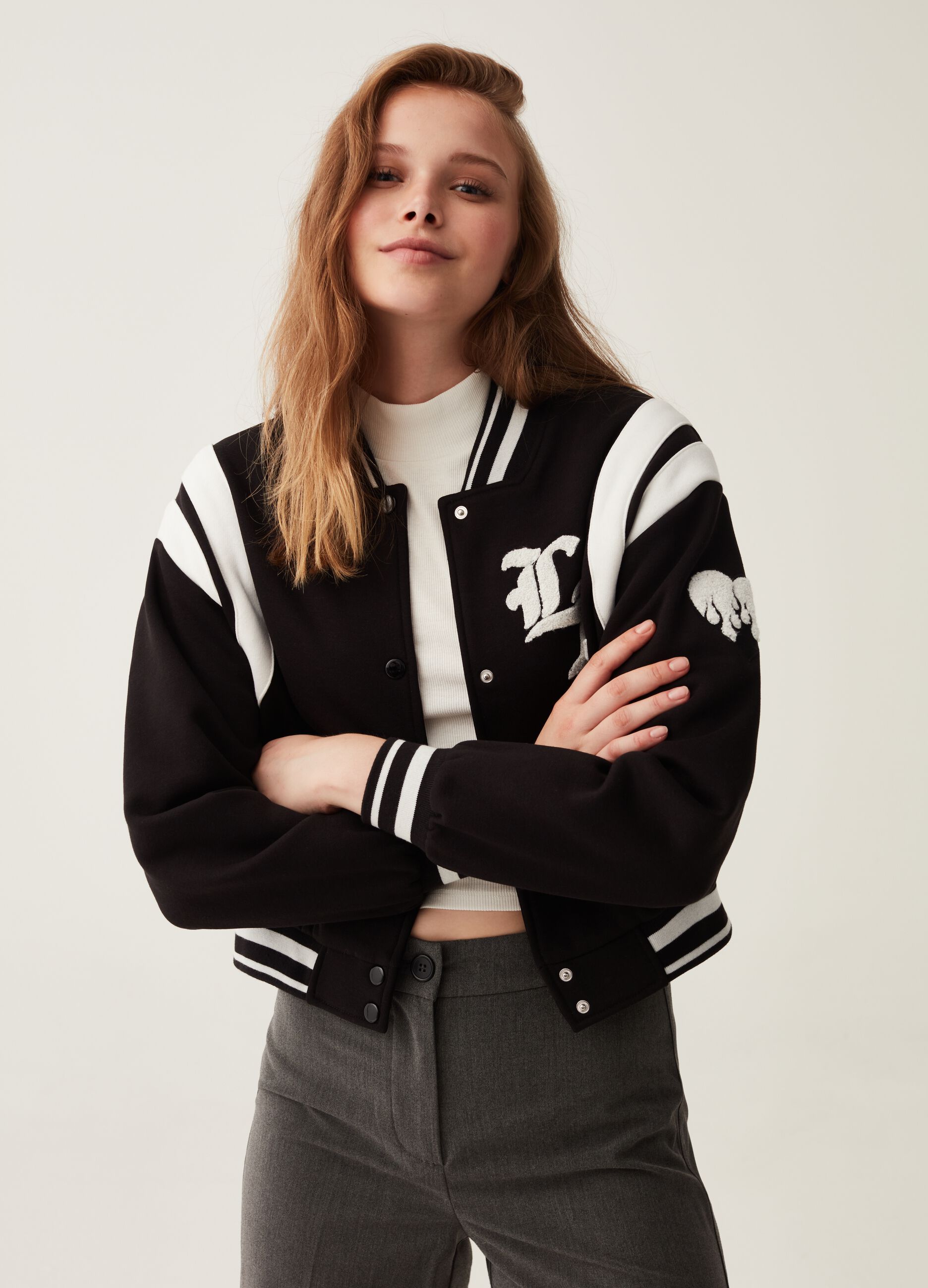 Felpa new arrivals bomber donna