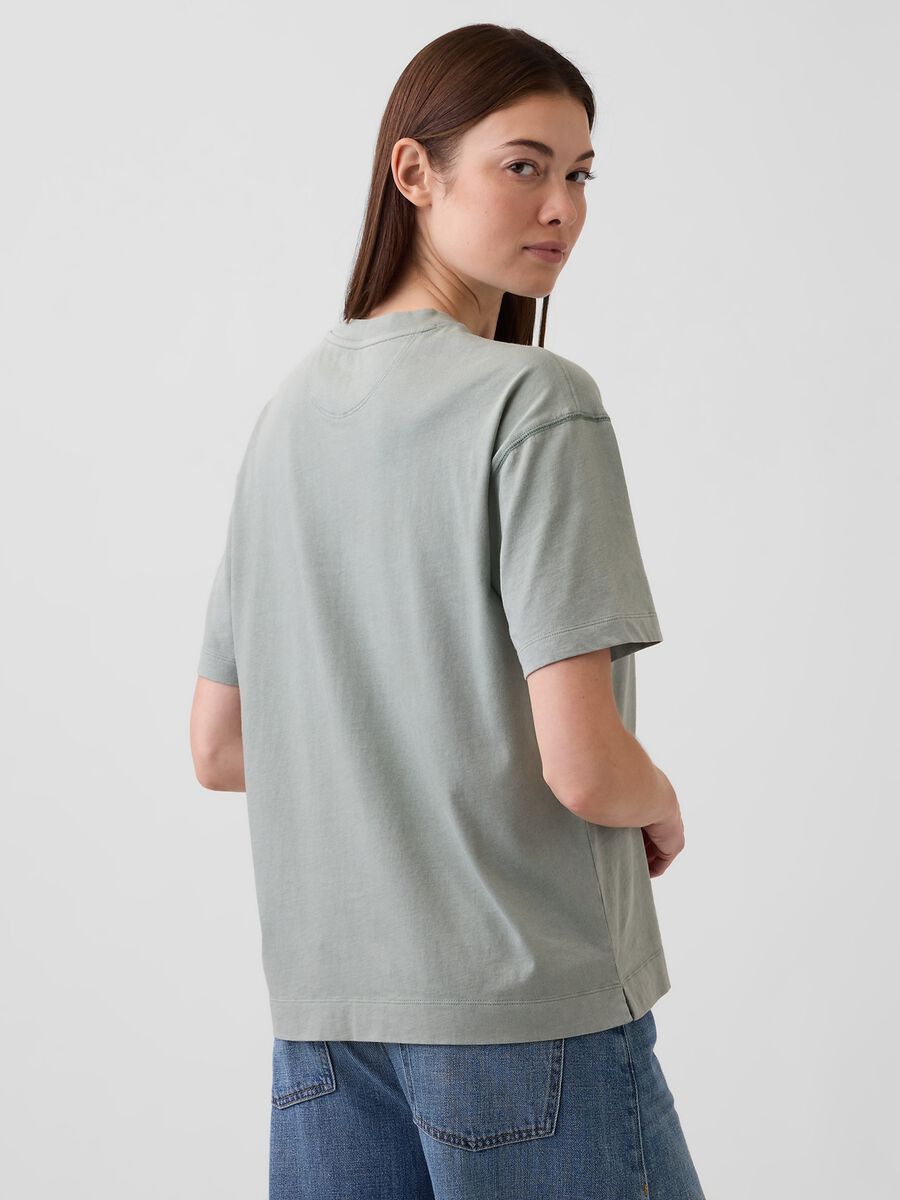 Pure cotton short-sleeve T-shirt_1