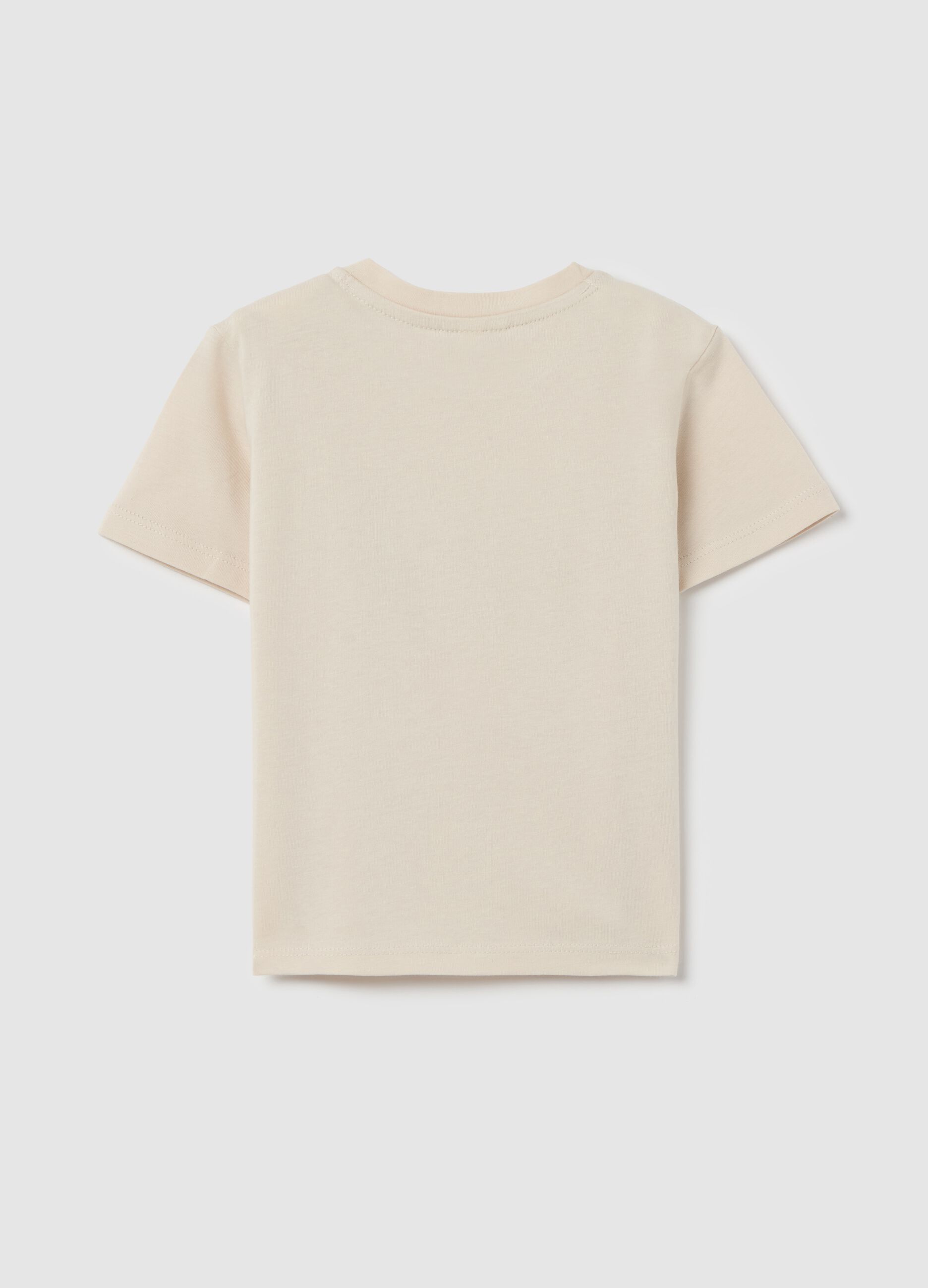 T-shirt in cotone con stampa 