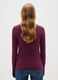 Purple high-neck regular fit jumper_3