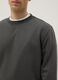 Grey Cotton Blend Crew Neck Sweatshirt Regular Fit_3