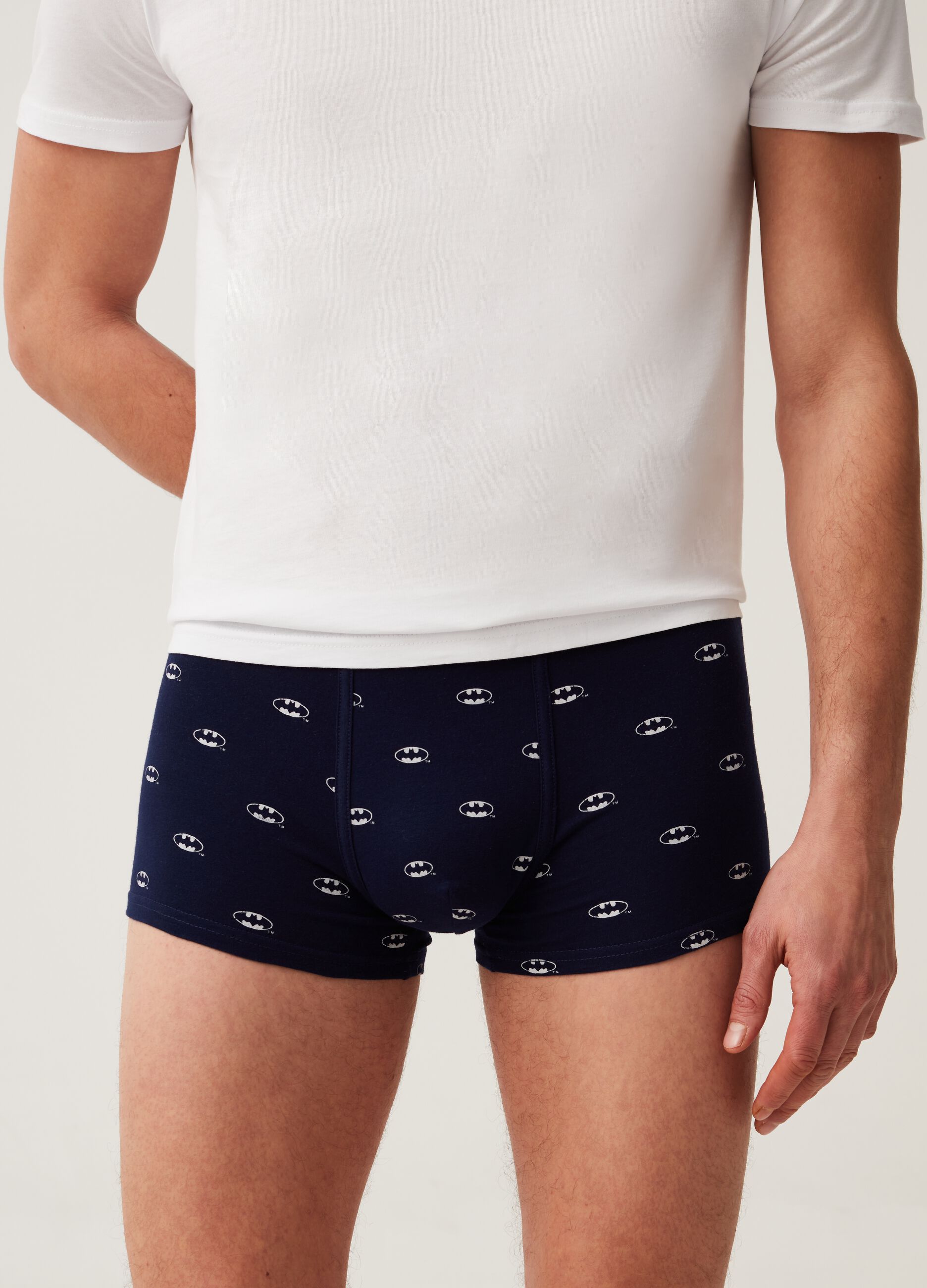 Boxer con stampa Batman all-over_1
