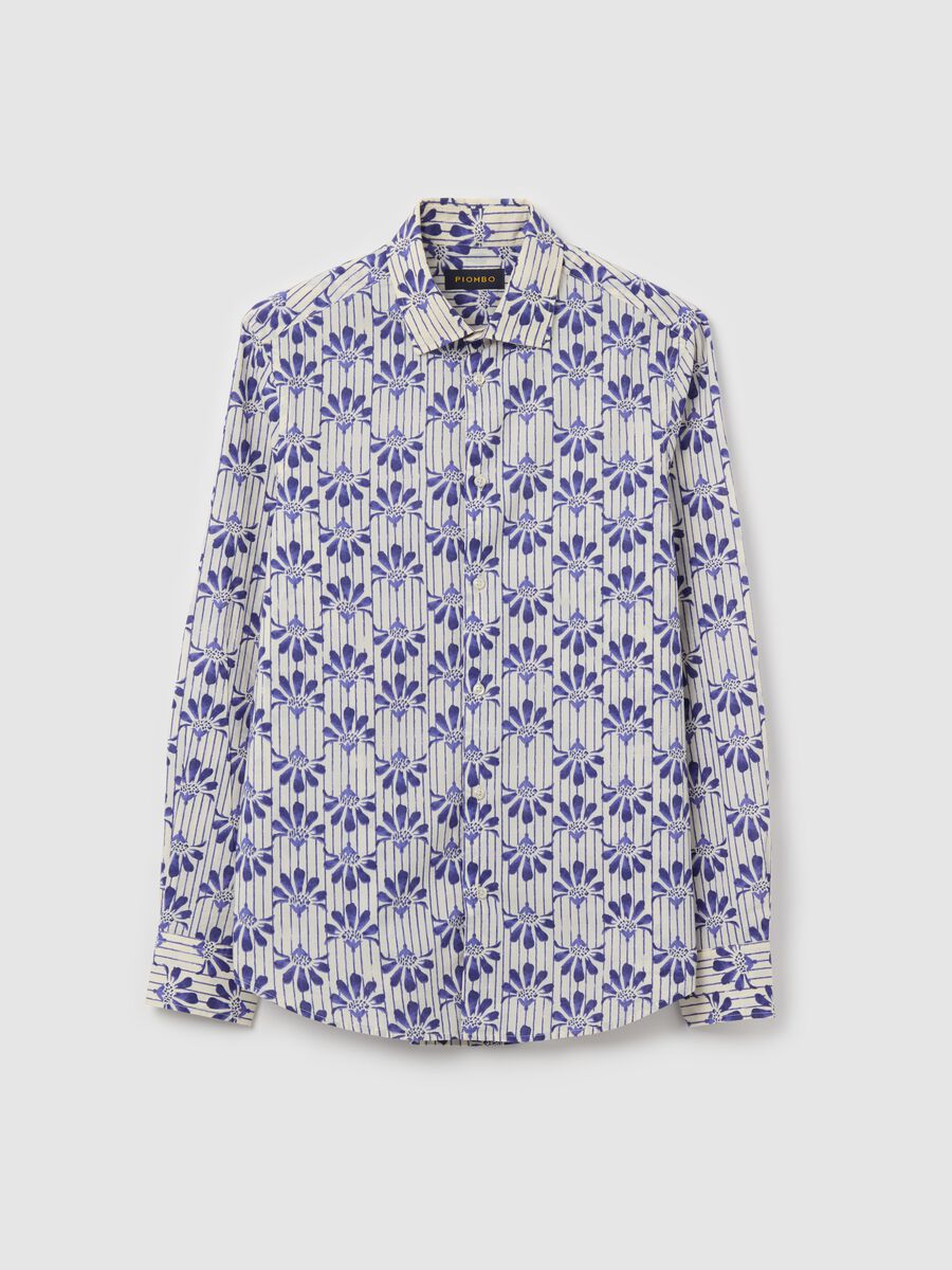 Camicia in cotone con stampa all-over_4