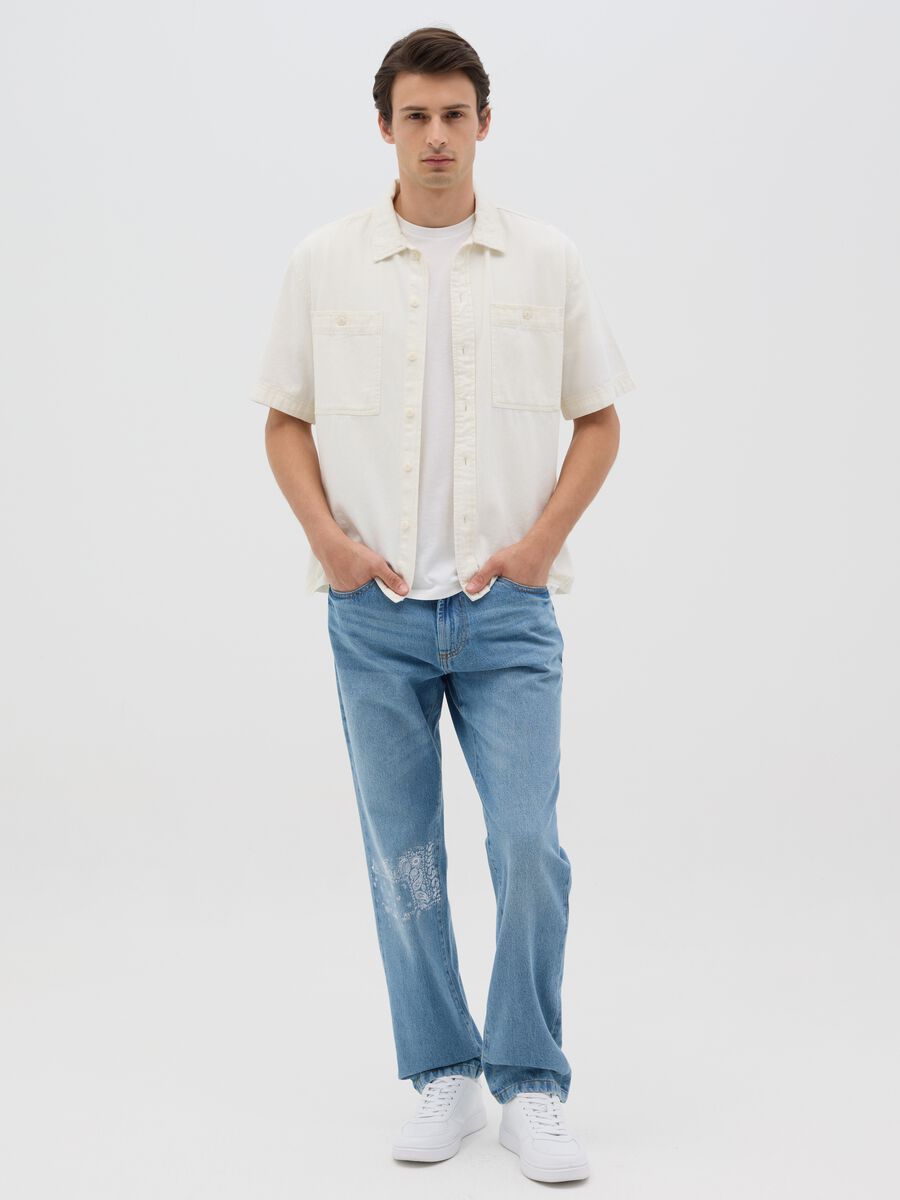 Regular-fit jeans with five pockets_0