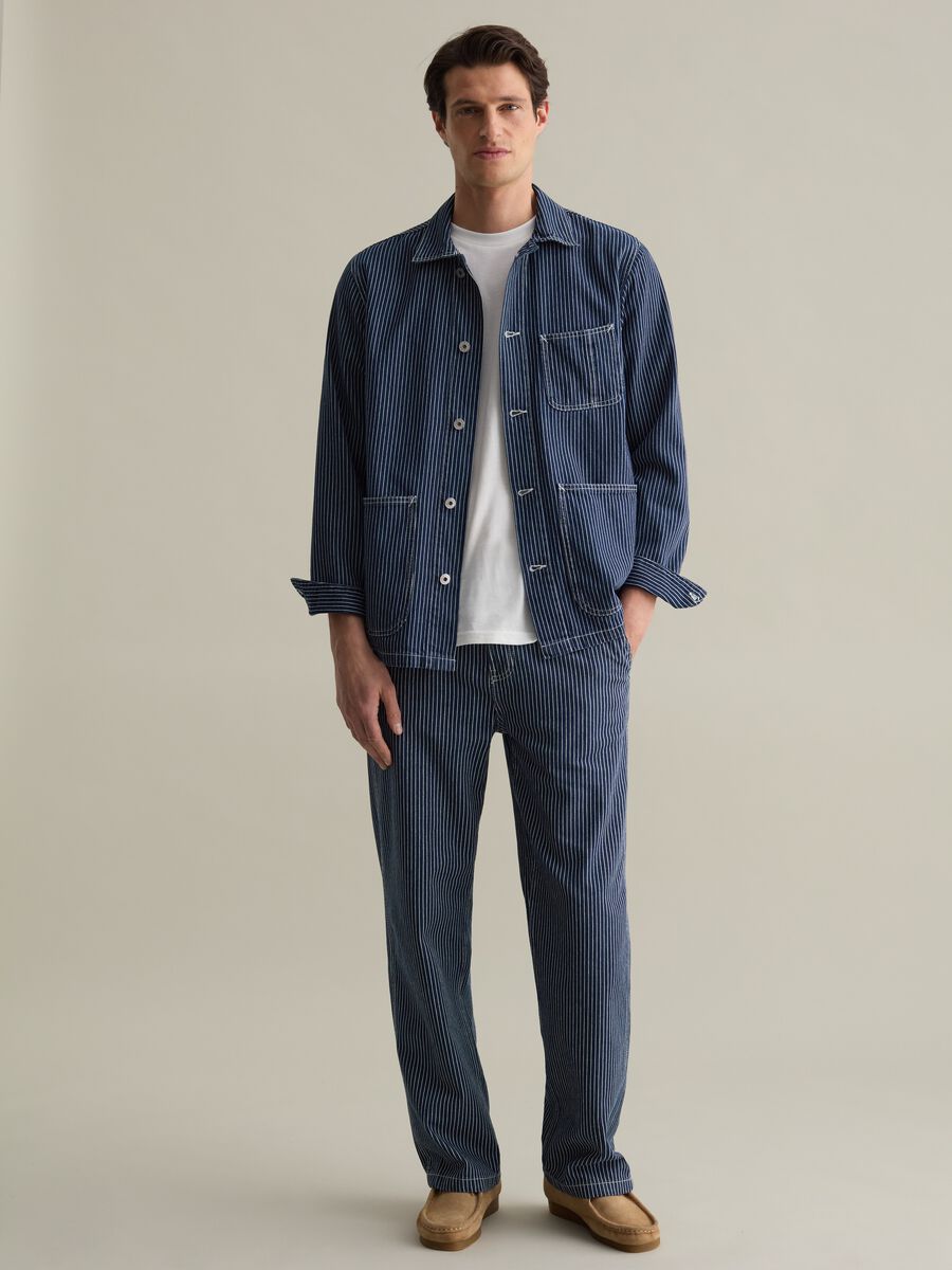 Pinstriped worker shacket_1