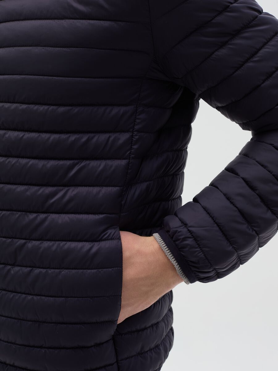 Full-zip ultralight quilted down jacket_2