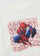 White long-sleeve cotton top with Spiderman print_2