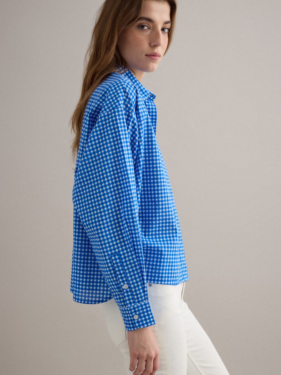 Multicolour check pure cotton regular fit shirt_0