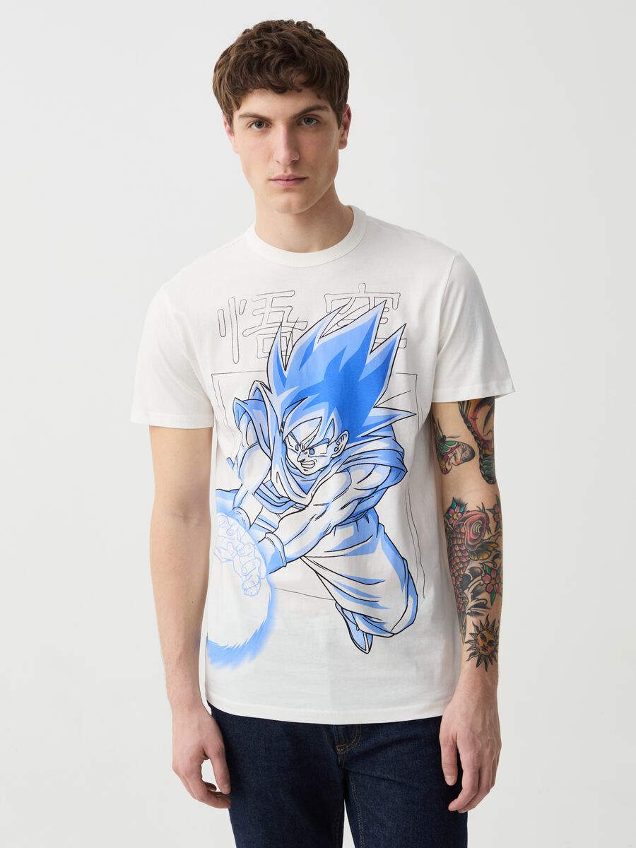 T-shirt with DragonBall Z Goku print_0