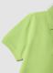 Kids&rsquo; green short-sleeve polo in pure organic cotton_3