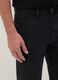 Slim Fit Black Cotton Blend Jeans_3