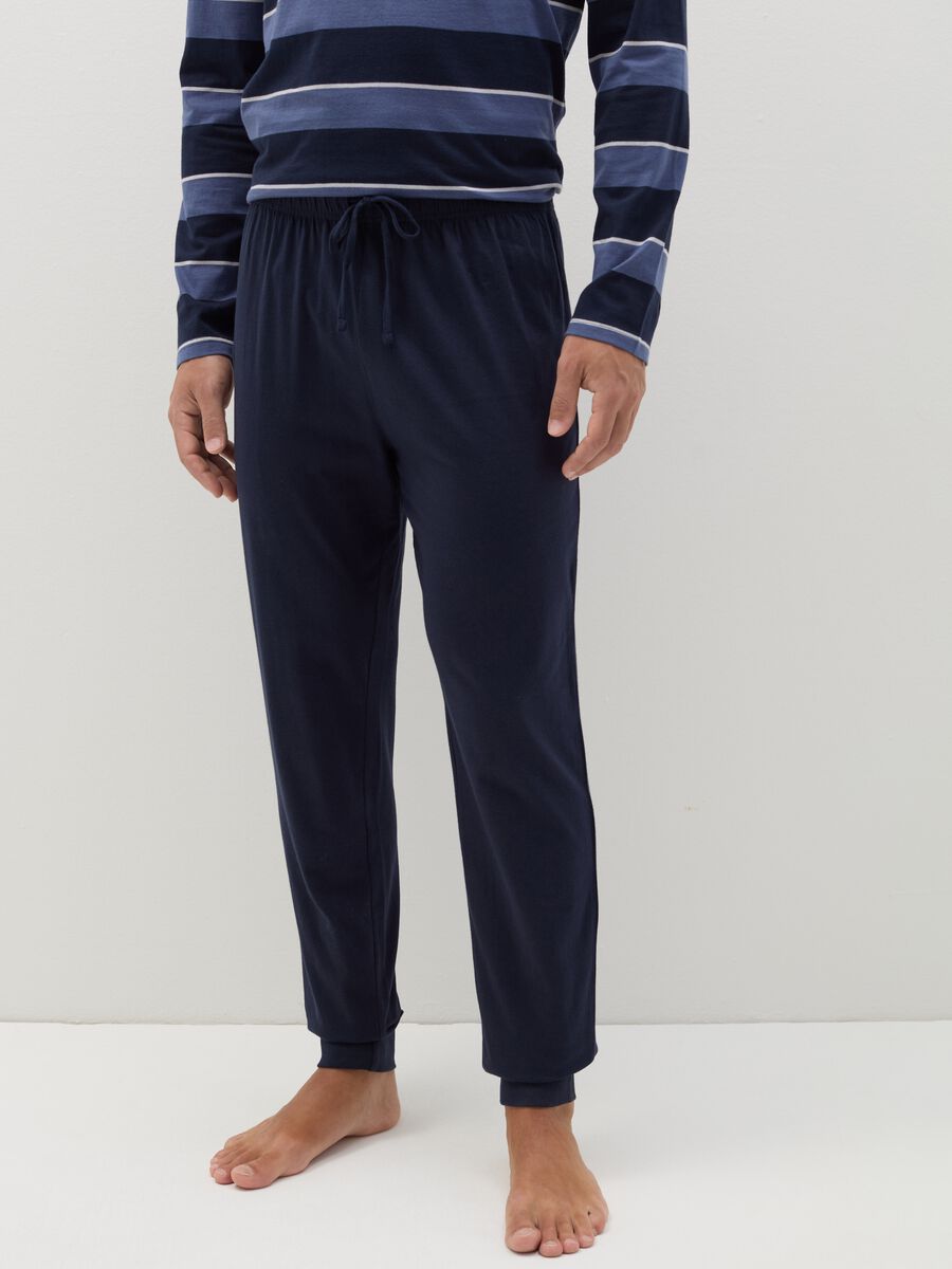 Long pyjamas with granddad neckline_3