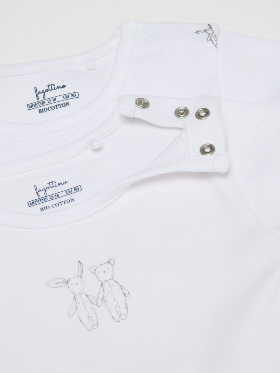 Multicolour Organic Cotton Baby Bodysuit_2