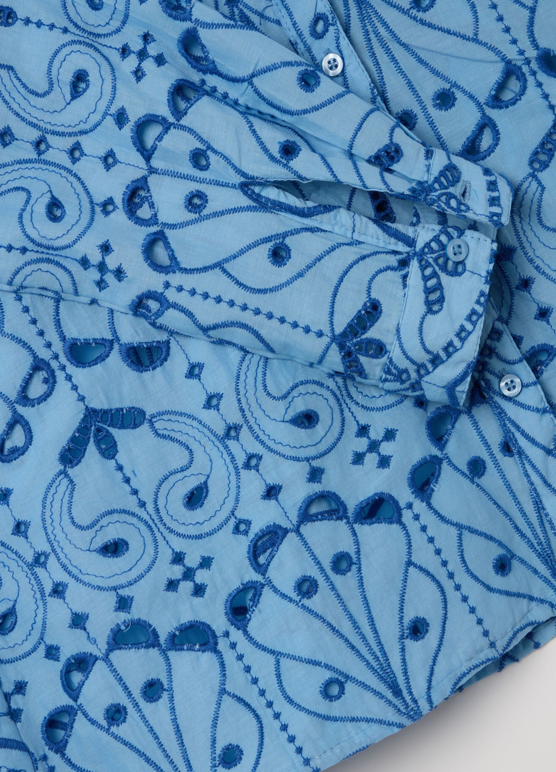 Broderie anglaise shirt