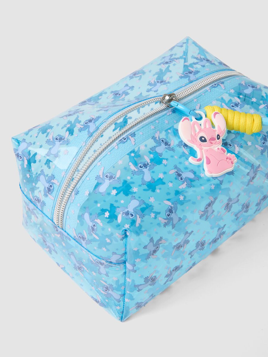 Blue beauty case with Stitch prints_2