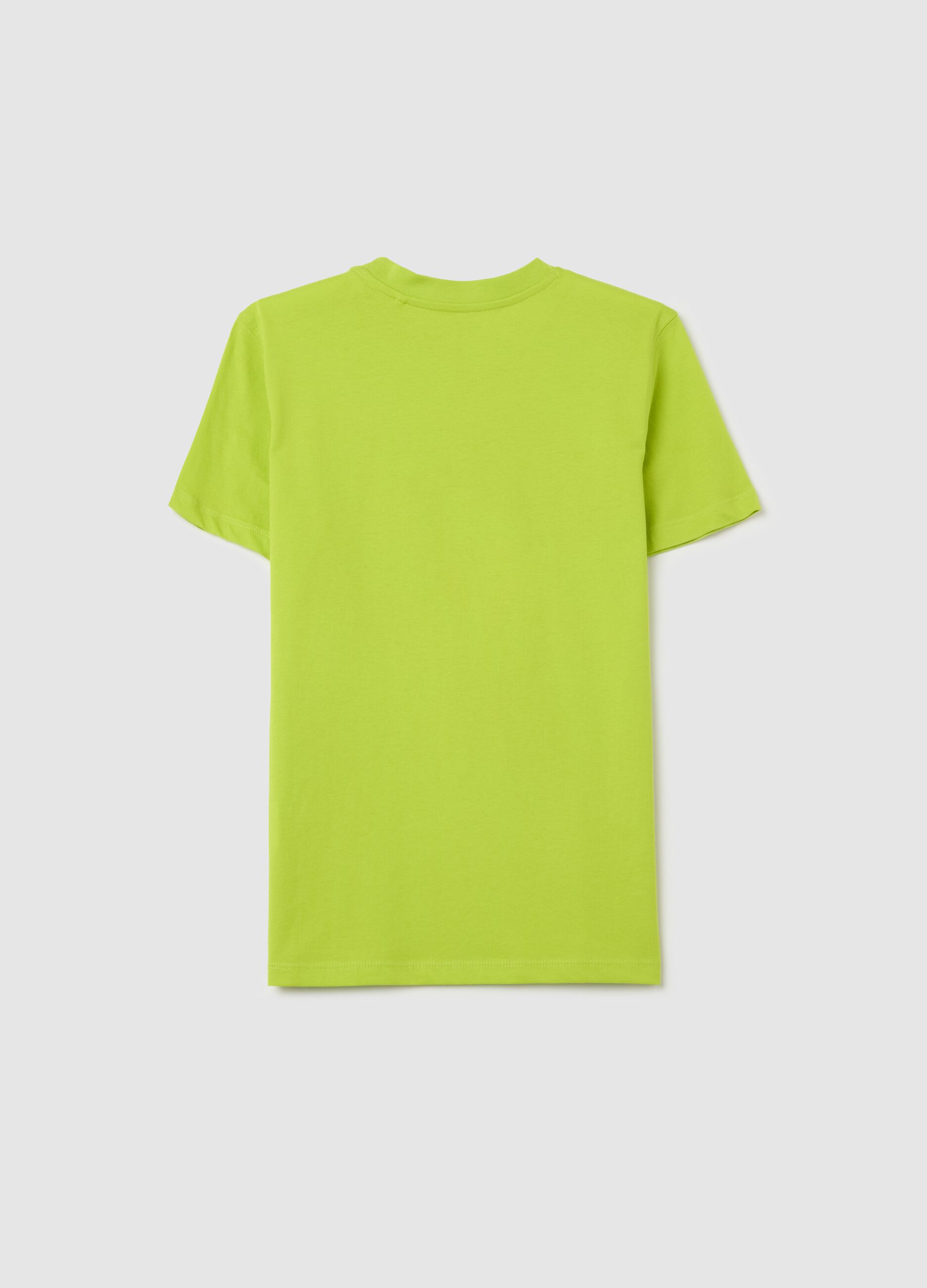 Cotton T-shirt with print
