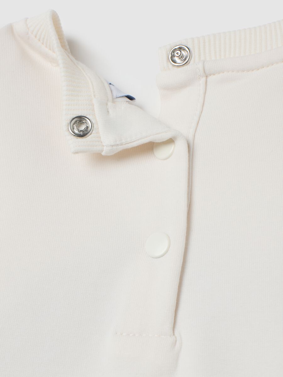 Blue and white cotton girl's set regular fit_3