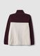 Purple zip-up sweatshirt, relaxed fit_2