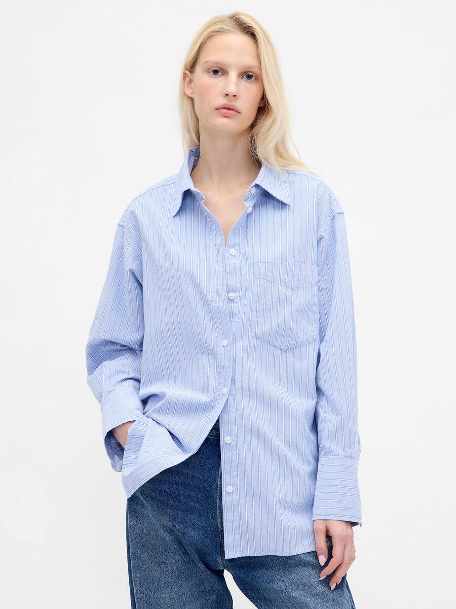 Pure Cotton Blue Shirt_0