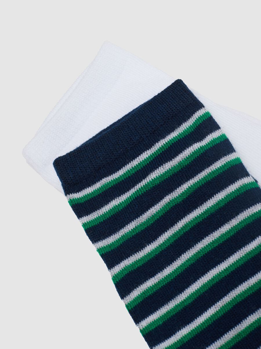 Tripack calze corte in cotone multicolor per bambini_2