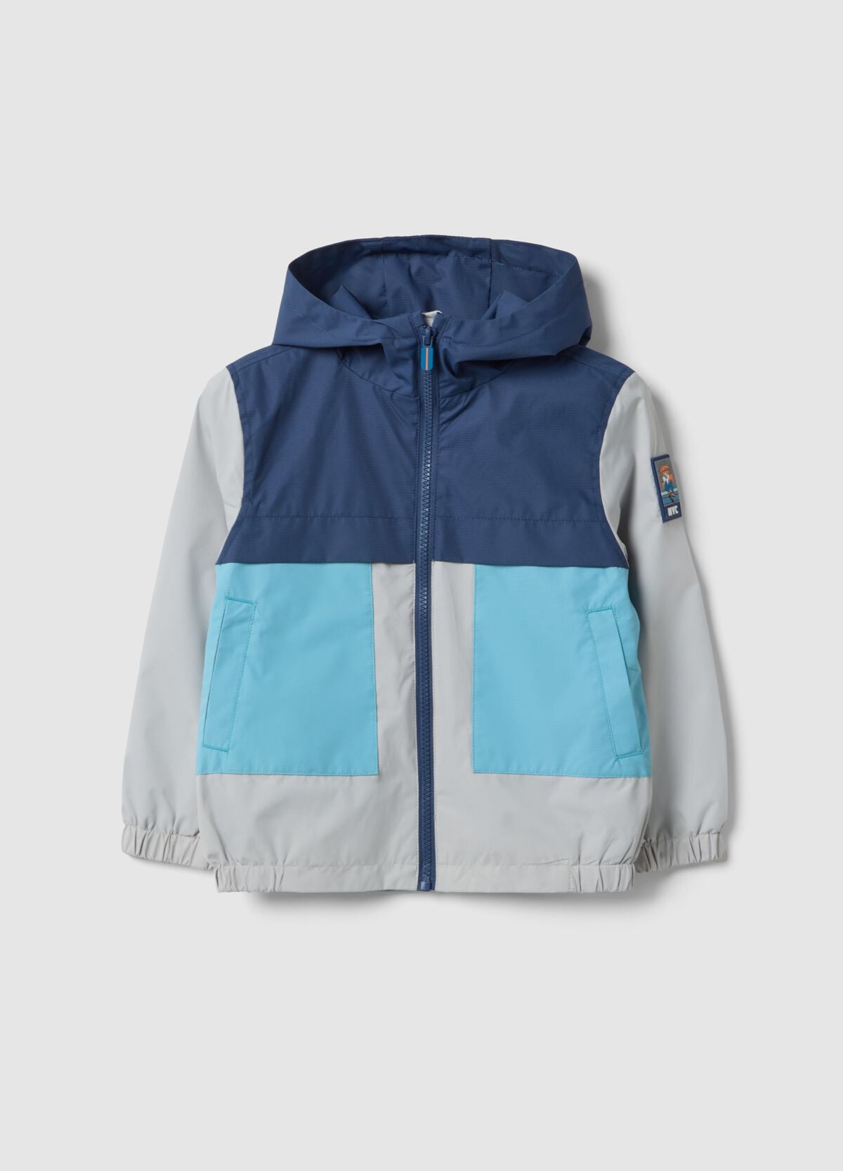 Giacca Impermeabile Unisex MaxiMo Per Bambini E Ragazzi – Poliestere, Cappuccio, Lavabile - 2