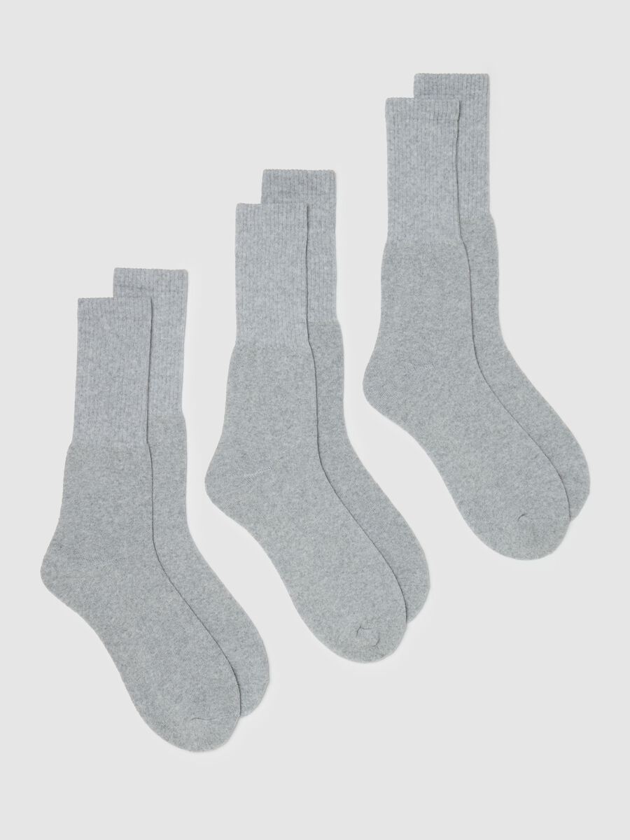 Three-pair pack midi tennis socks_0