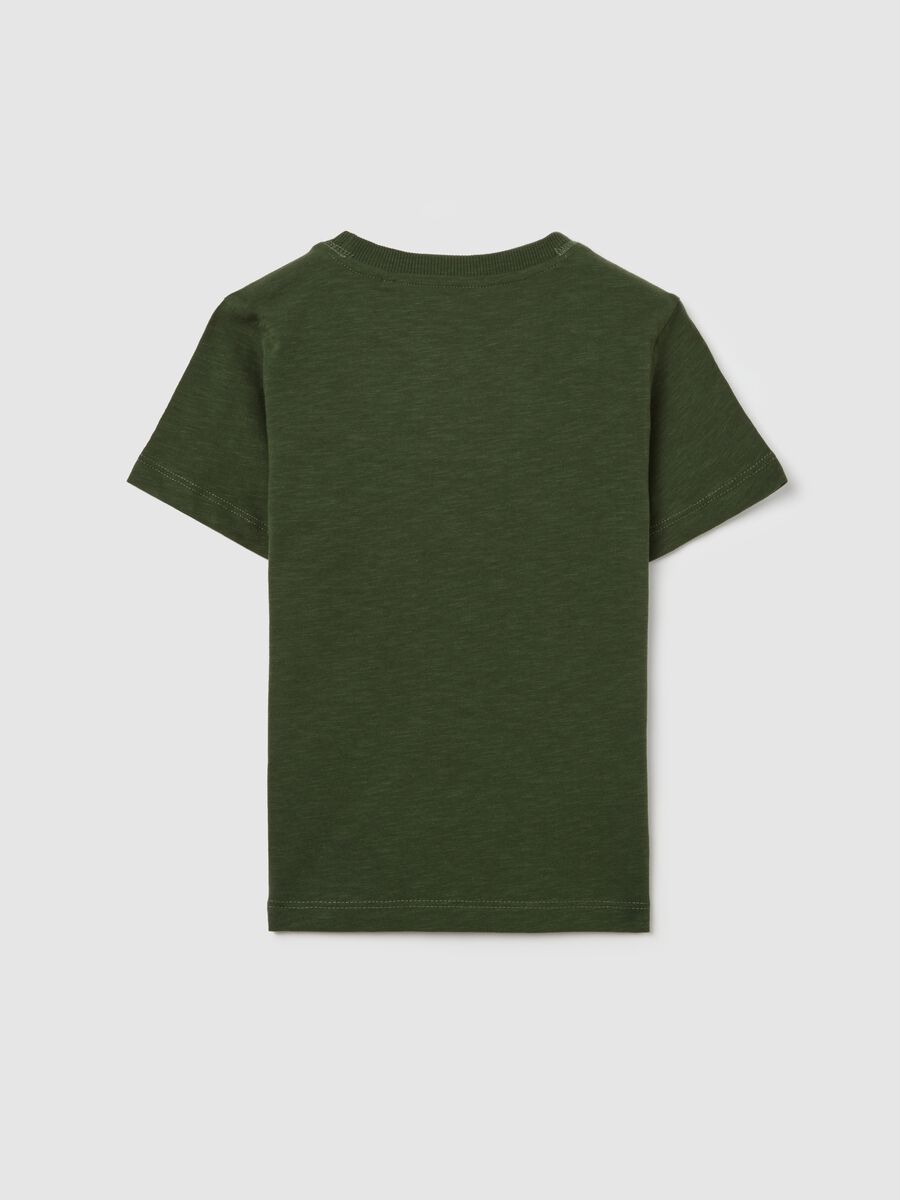 Cotton T-shirt with round neck_1