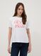White Pure Cotton Regular Fit T-shirt 'The Devil wears Prada'_2