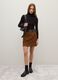 Genuine Suede Mini Skirt_1