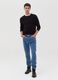 Slim-fit acid-wash jeans_0