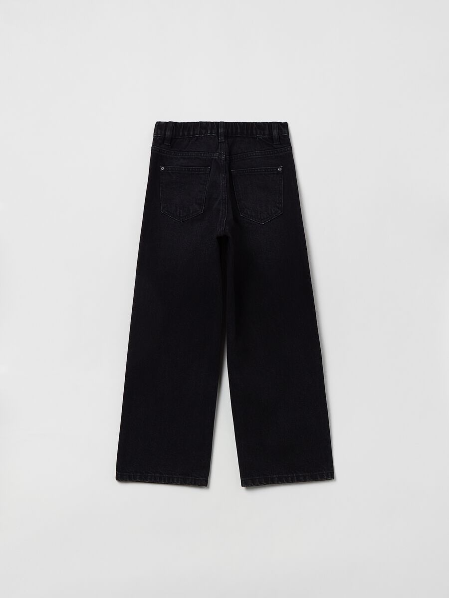 Jeans culotte cinque tasche_1