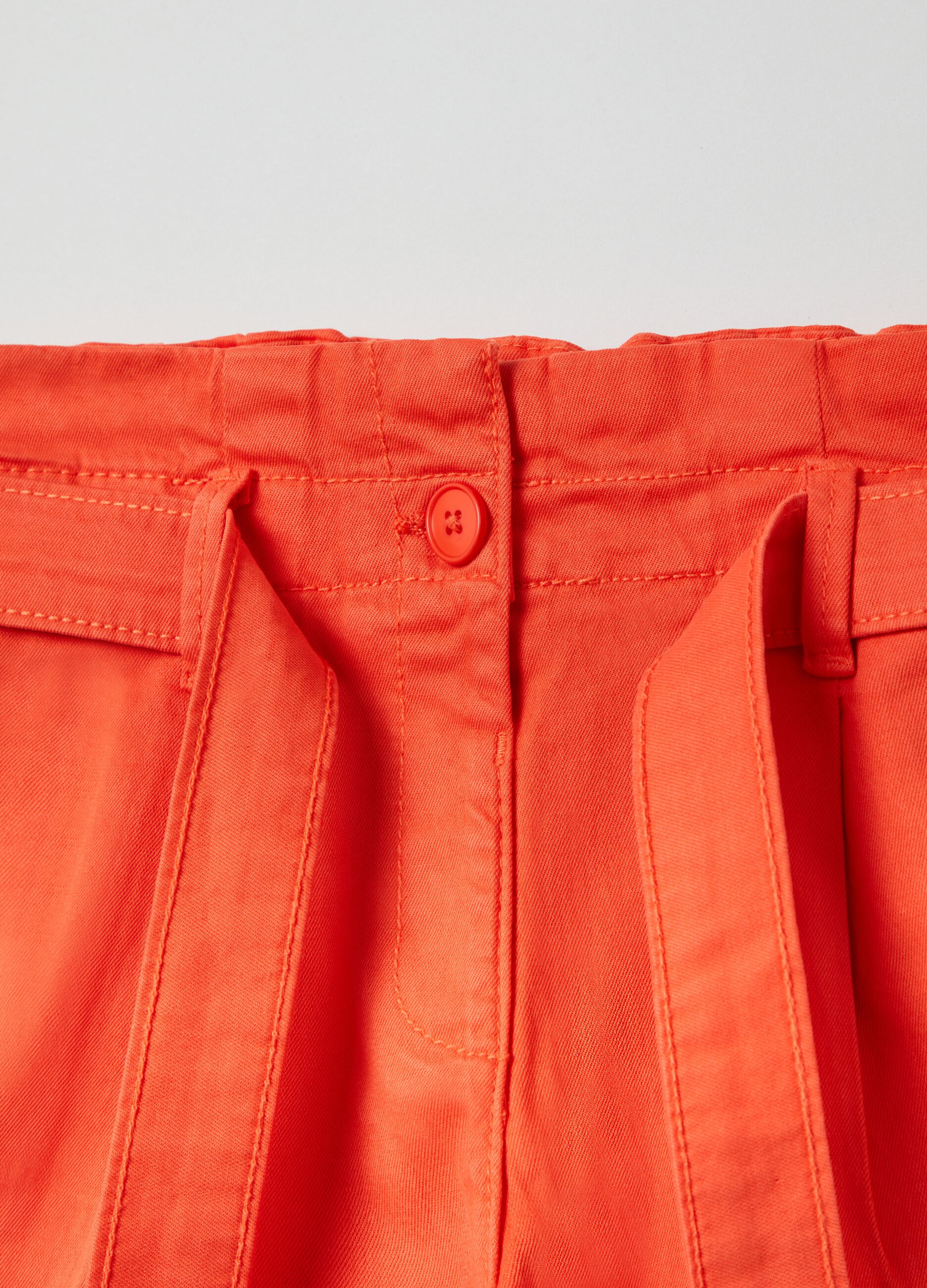 Shorts paper bag con cintura_2