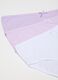 Tripack of multicoloured cotton blend girls' briefs with regular fit_3