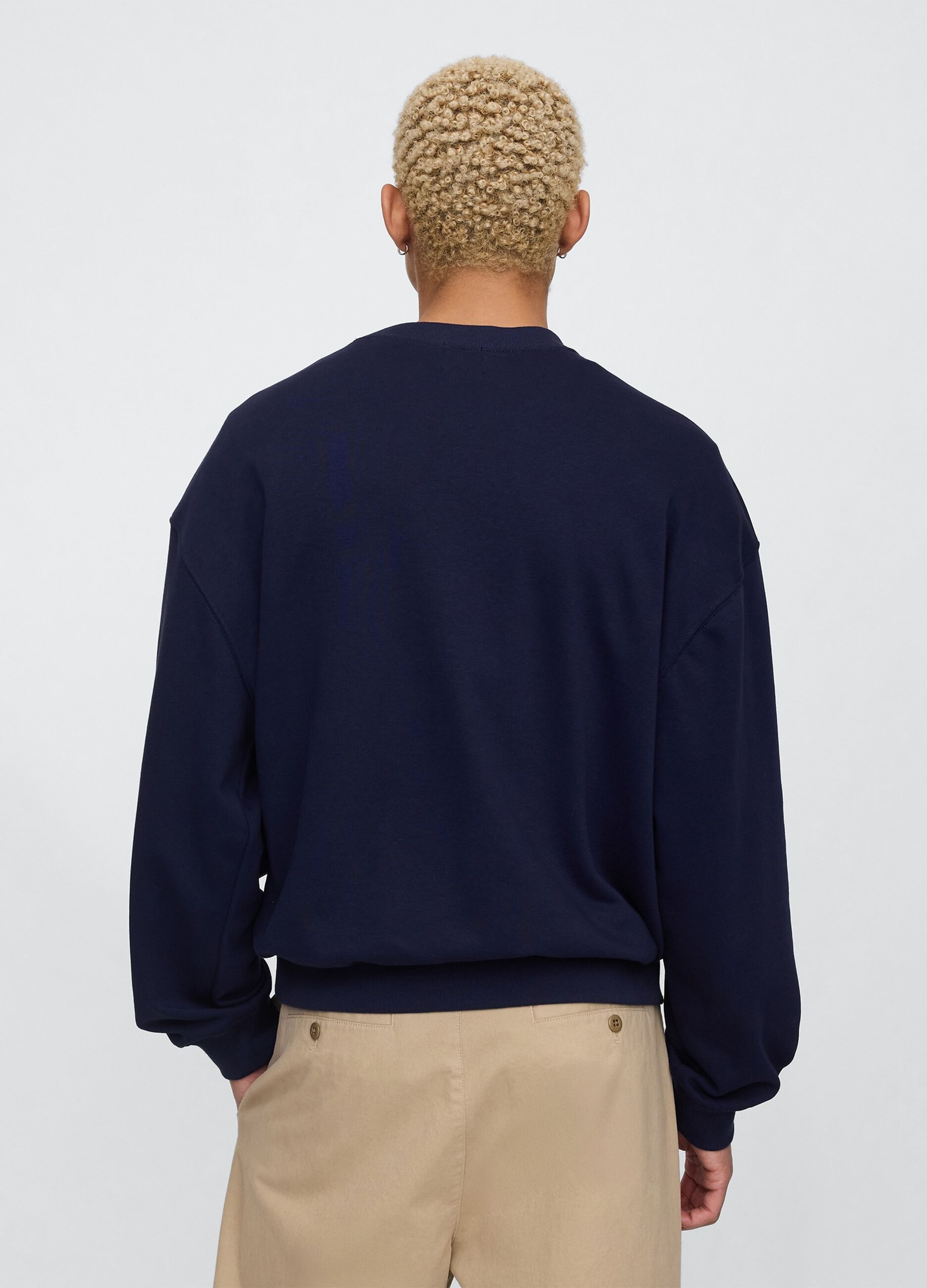 Blue Sweatshirt with Gap Athletic Logo