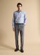 White pure cotton striped Oxford shirt, slim fit_2