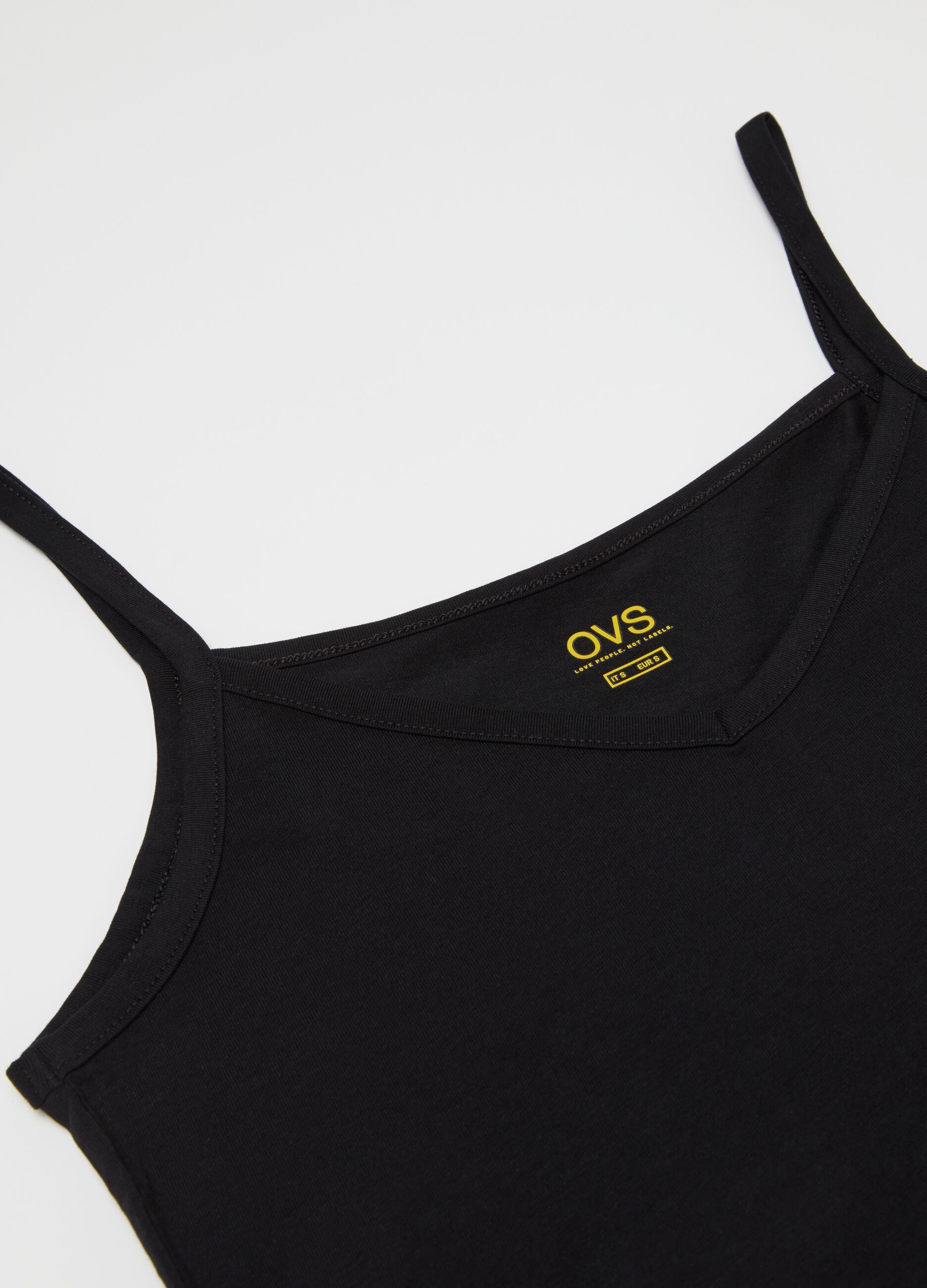 Under vest with V neck