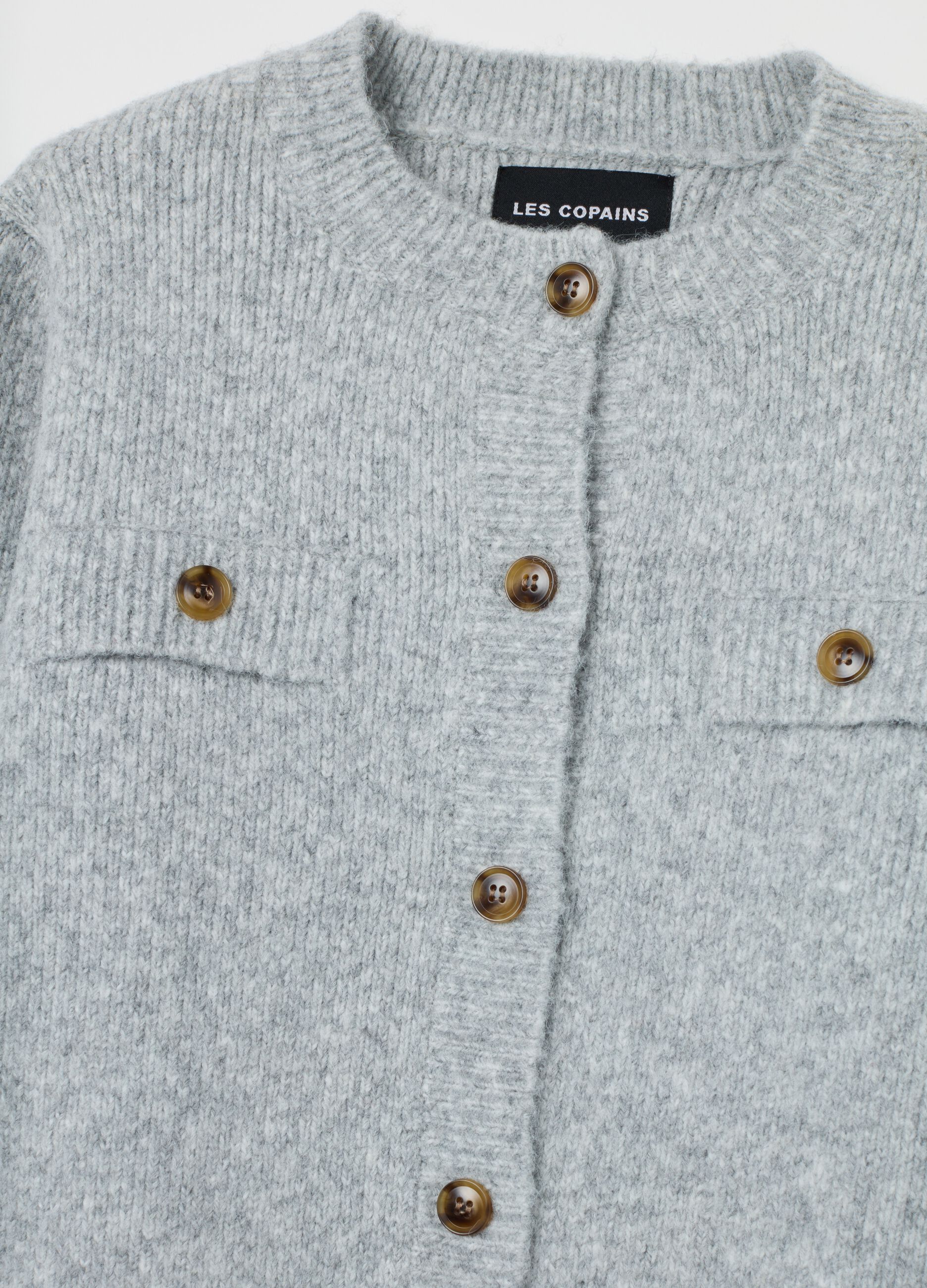 Cardigan Les Copains Maglieria Uomo Cardigan Con Giacca In Maglia