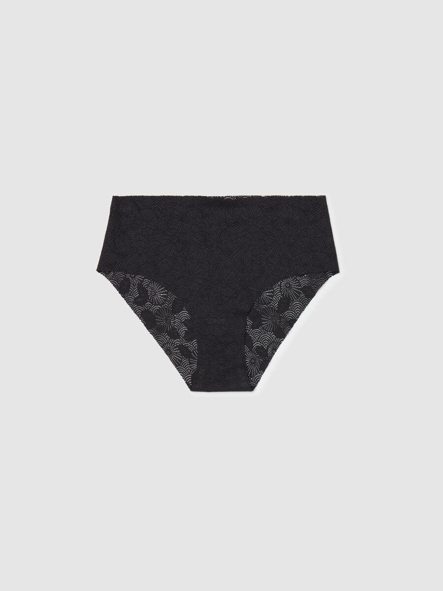 French knickers in lace with geometric motif_4
