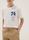 Multicolour pure cotton T-shirt and shorts set for boys, regular fit_2
