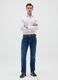 Men's Regular Fit Blue Denim Jeans_0