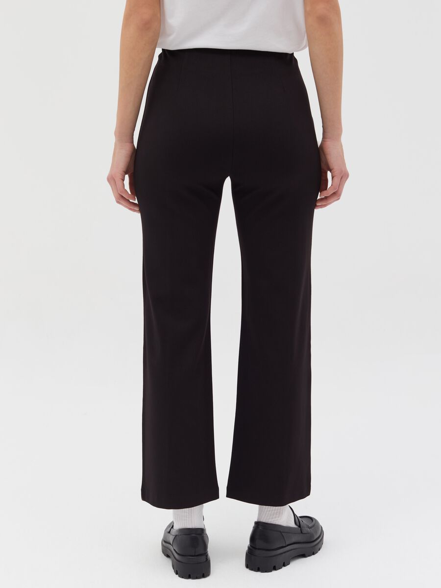 Cigarette trousers in Milano stitch_3