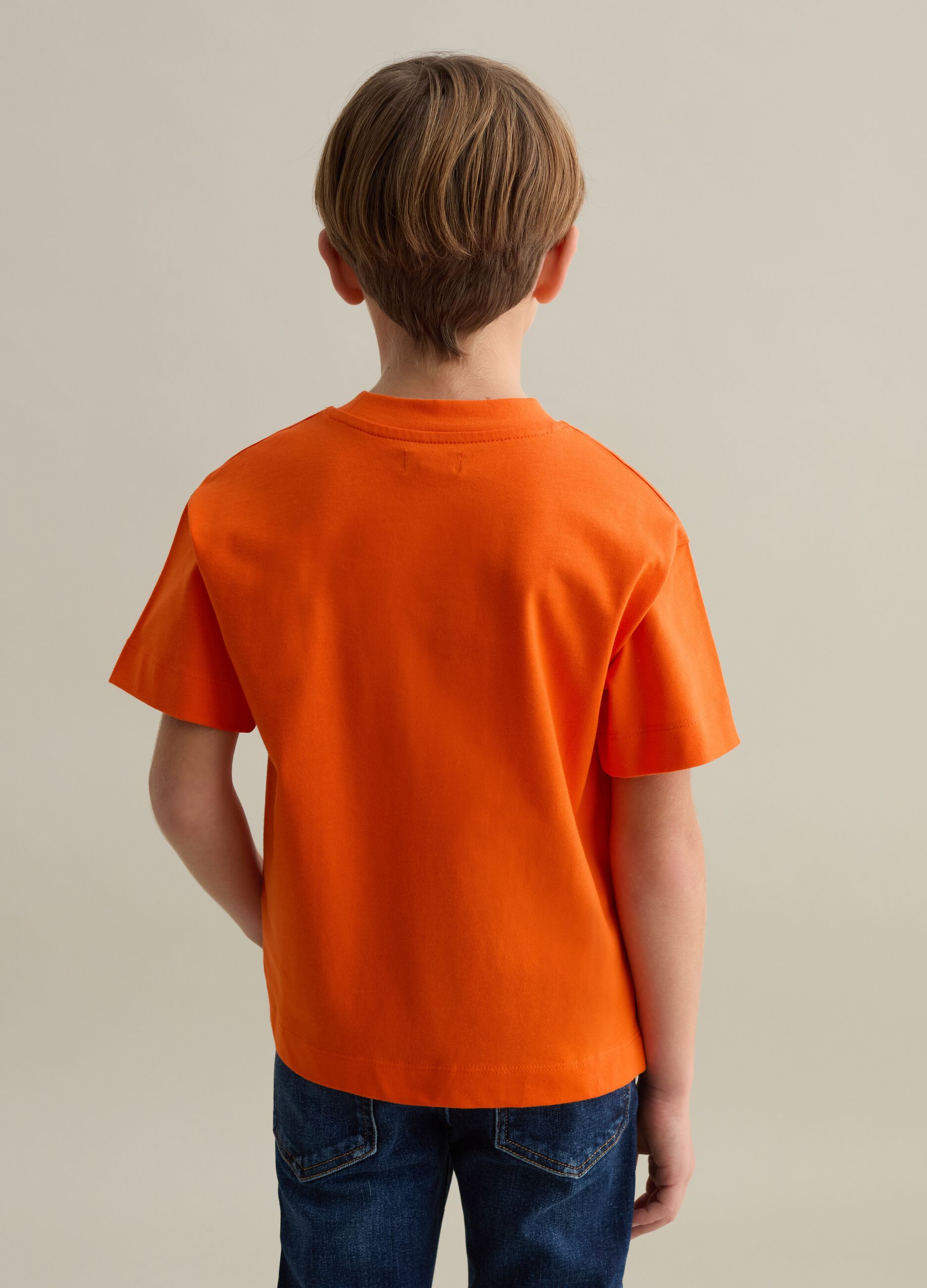 T Shirt e Polo Bambino Arancione OVS