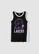 Canotta multicolor in puro cotone da ragazzo relaxed fit Lakers_3