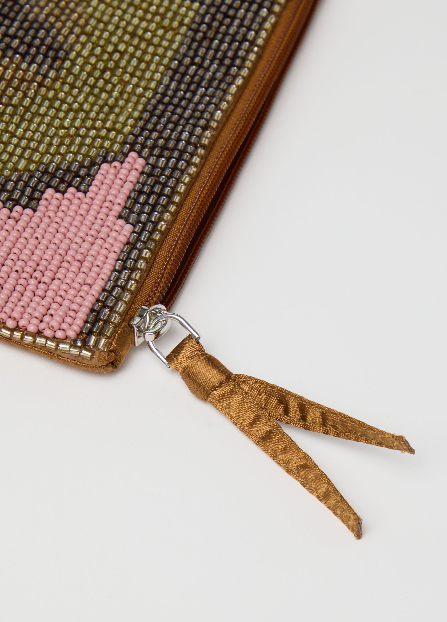 Multicolour Glass Bead Wallet